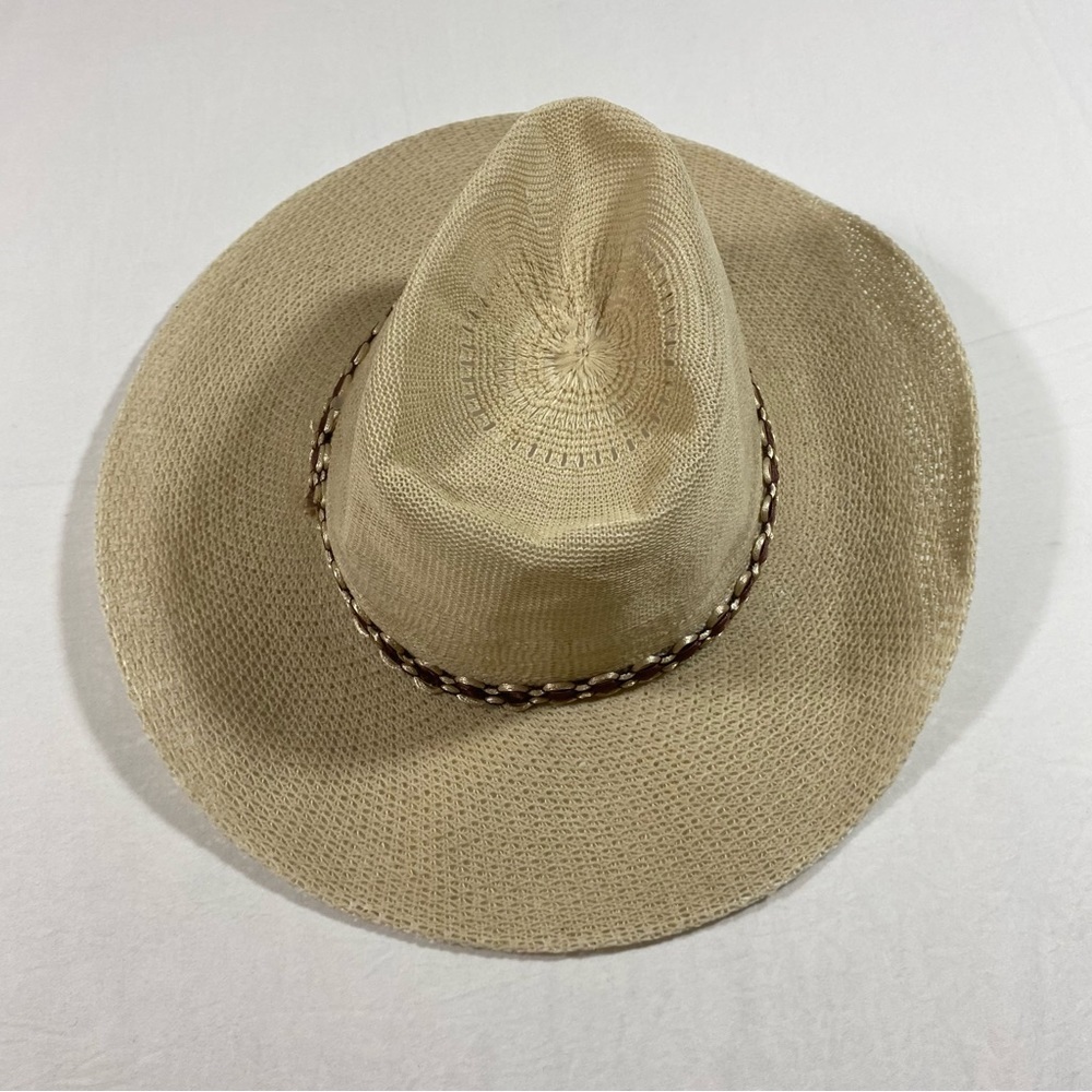 Cowboy Sun hat Lightweight Flexible Summer Western Hat 100% poly hat unisex Hat - Picture 10 of 10